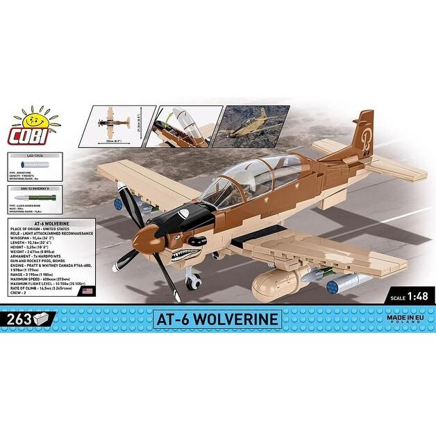 Конструктор пластиковый Cobi Armed Forces AT-6 Wolverine COBI-5905