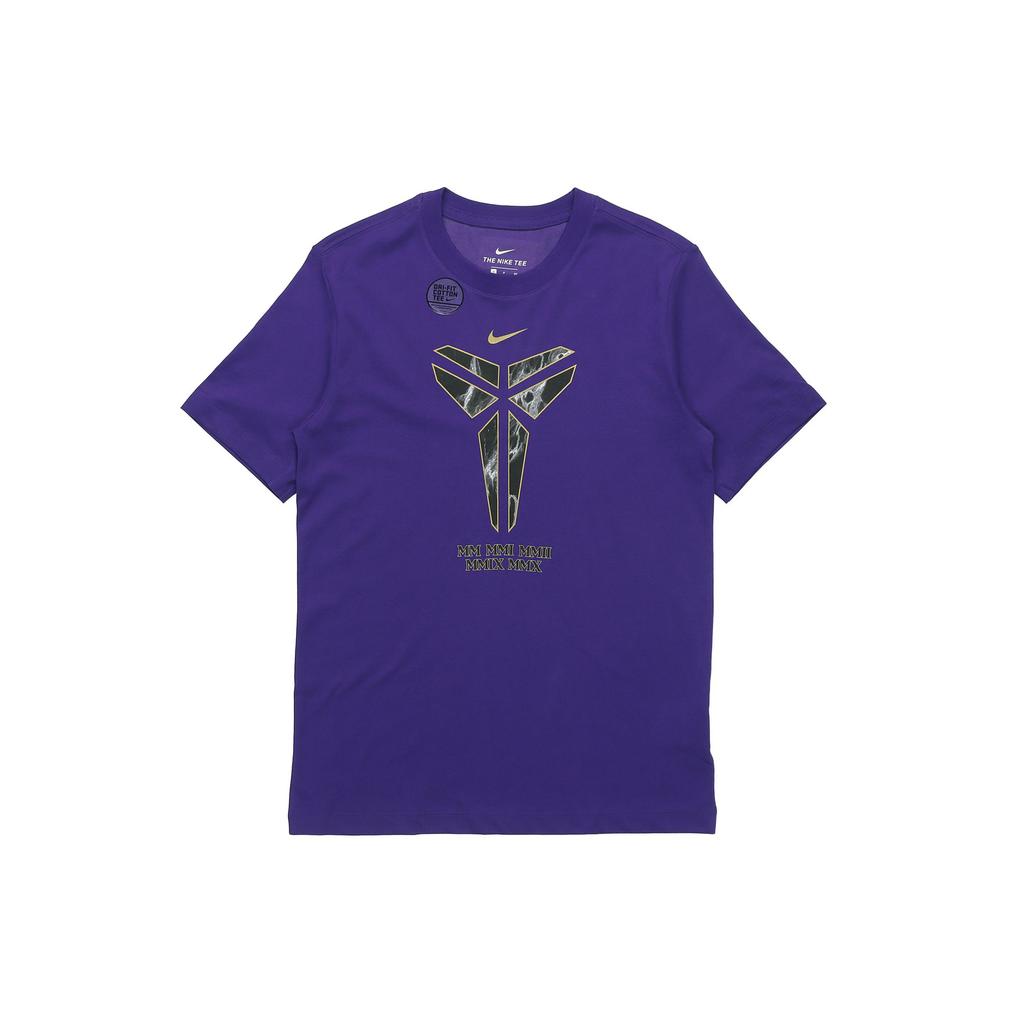 Nike Мужская баскетбольная футболка с логотипом Dri-Fit Kobe, фиолетовая CD1327-547