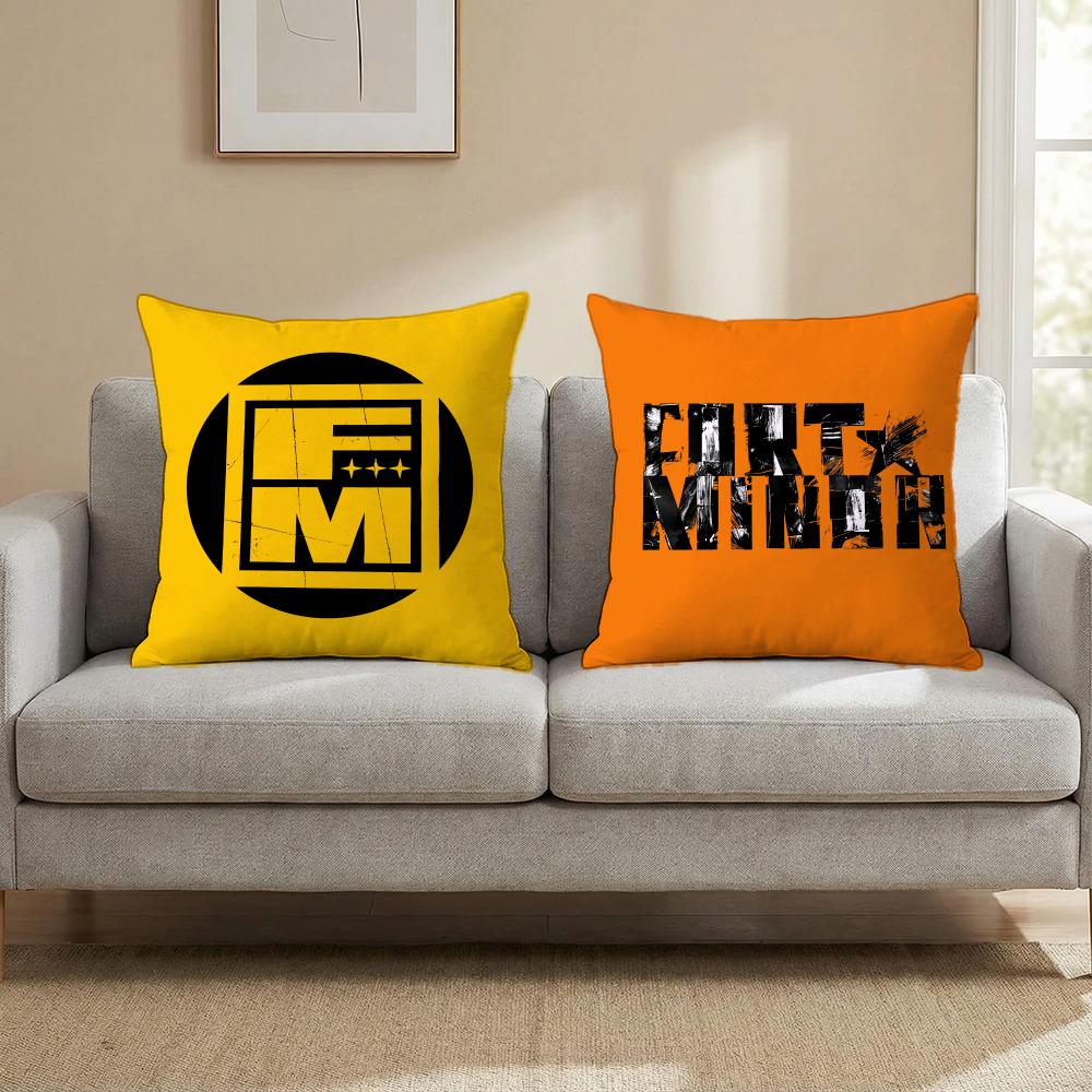 Rap Fort Minor Cushion Cover Cushion Cover Set 4Pcs 50X50 45X45 40X40 Pillowcase Decorative Sofa Home Decor