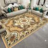 Luxury Decorative Rug for Living Room Flower Design Non-slip Room Decoration Home Mats Big Size Bedroom Carpet Machine Washable
