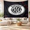 Girona FC Wall Tapestry, Soft Fabric Wall Hanging, Decorative Backdrop For Bedroom Home Wall Art