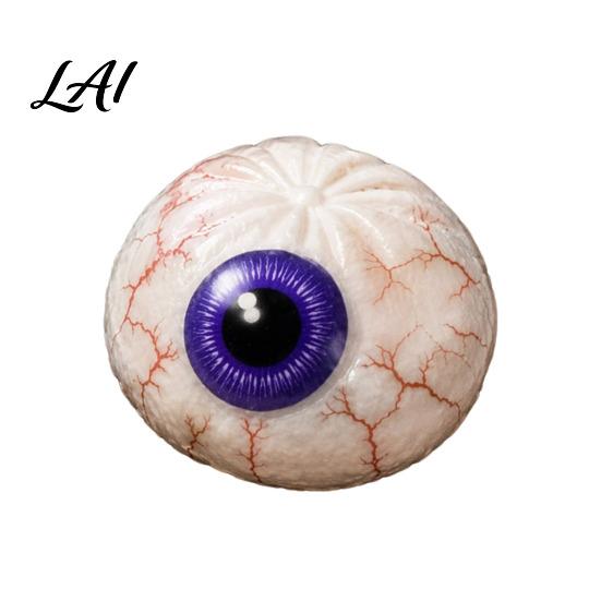 Cute Halloween Party Favors Glitter Squeeze Stress Ball TPR Slow Rising Fidget Toy Toys Ghost Pumpkin Eyeball Dumpling Decompression Gift