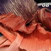 Gradient Organ Pleated Fabric Wrinkle Texture Fabric Wedding  Background Printmaking Costume Material Decor Designer Fabric