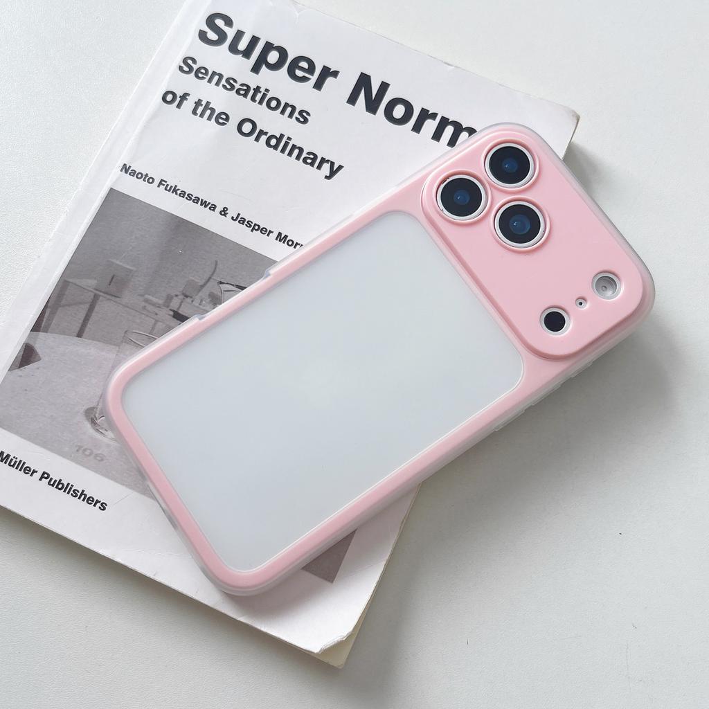 Dual-color two-in-one for skin sensation Case For iPhone 17 Air 16 Pro Max Plus 15 14 13 Matte Soft Bumper Shockproof Cover