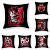 Cartoon H-Hazbin HotelS Pillow Case 3D Print Polyester Fiber 40*40cm Home Sofa Throw Decoration Festival Gift