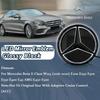 New For Mercedes Benz For Mercedes Benz E-Class W213 16-20 E250 E300 E350Glossy Black Illuminated Star Badge Logo Front Grille L