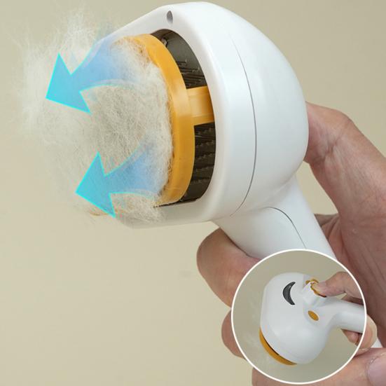 Cat Steam Brush 3-in-1 Pet Hair Removal Steamy Brush for Shedding Pet Grooming Massage Comb for Long/Short Hair Dogs Cats