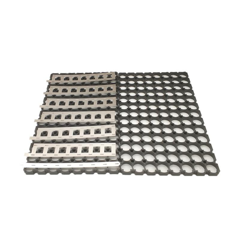 13S8P 18650 Lithium Battery Box Li-Ion Cell Housing Case with Holder Nickel Shell DIY EV eBike E-Bike ABS 12V24V36V48V