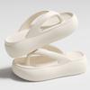 Summer New EVA Thick-soled Cm Flip-flops Women's Outer Wear Heightening Soft-soled Non-slip Cold Slippers Ins Tide