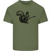 A Squirrel Playing the Guitar Unisexs Light Cotton TShirt