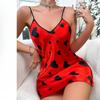 Size Women's Pajamas Provide a Cool and Comfortable Feeling. Love Printed Camisole Pajamas and Home Clothing