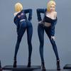 Super Saiyan, Pink Butterfly, Artificial Man No. 18, Standing Tide Play Table, Chassis Model Ornament Boxed Figure