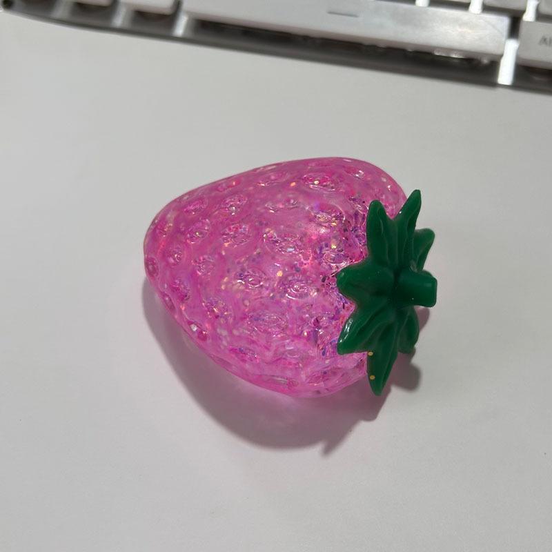 Simulated Peach Squishy Toy Release Artifact, Big Peach And Strawberry Q Soft Slow Rebound Decompression And Stress Relief Toy