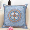 Simple Retro Cushion Cover Natural Linen Organic Fabric DoubleSided Printing Couch Pillow Covers Home Decor