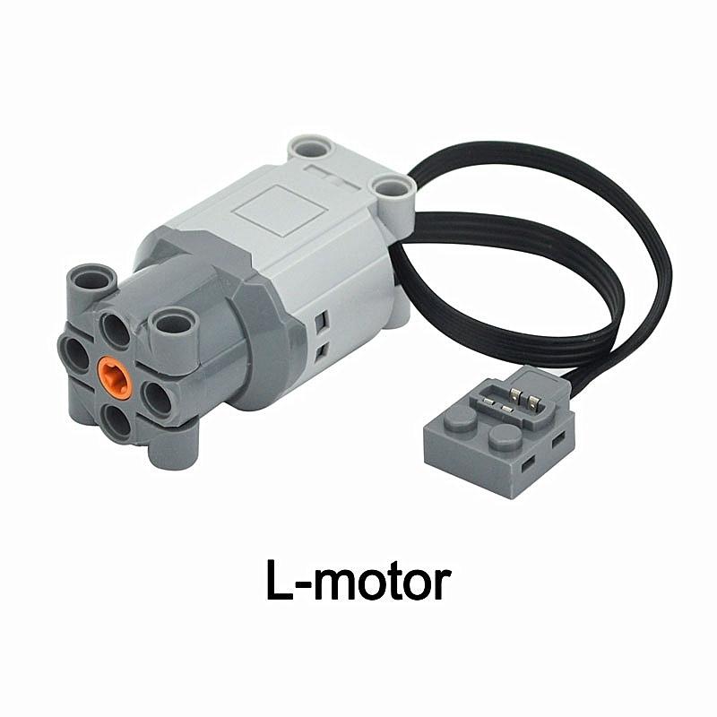 Power Functions Technical Motor Parts Building Blocks Strengthen Motor Model Sets Compatible Tarin Accessories High-tech Bricks