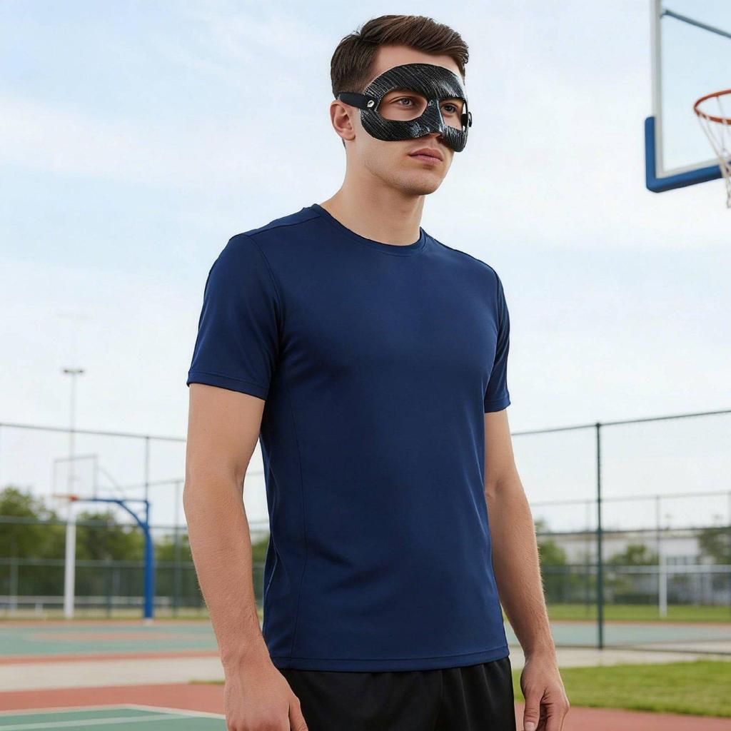 Basketball Face Guard Breathable Nose Shock Resistance Resistant