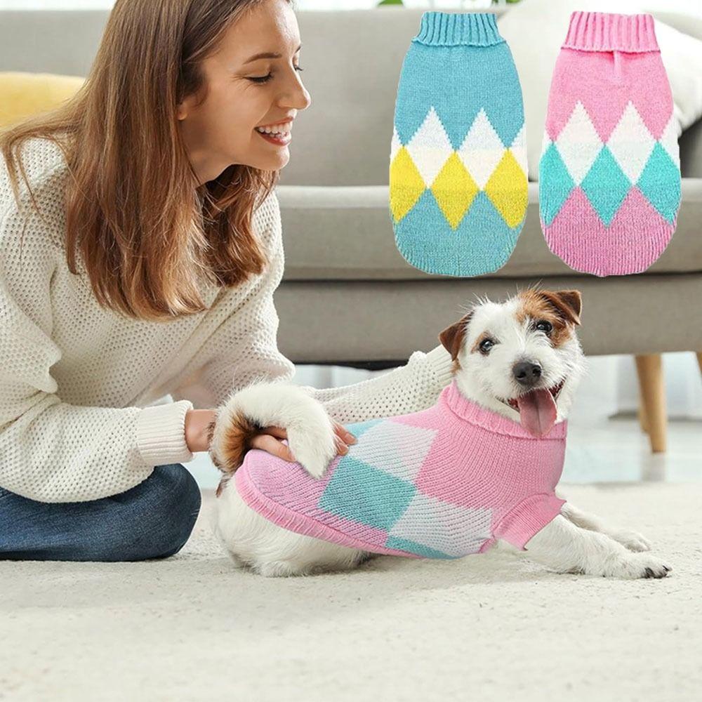 Winter Warm Pet Pullover Pet Supplies Dog Jumper Comfortable Pet Knitted Sweater Dog