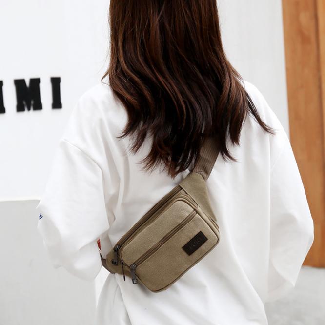 Men's Multi-functional Large Capacity Purse Women's Wear-resistant Waterproof Cash Register Bag