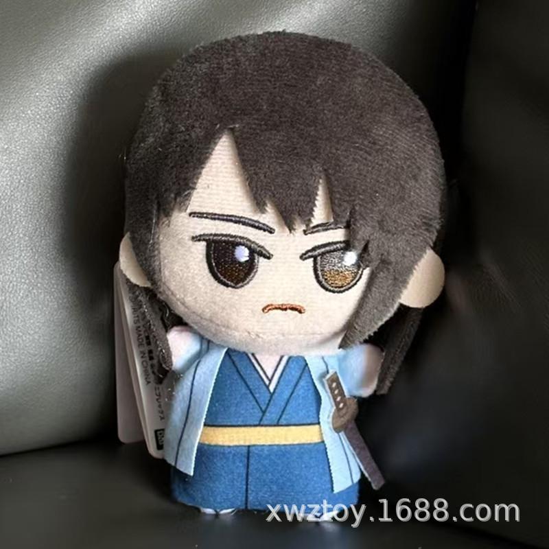 Authentic Anime Plush Characters GINTAMA Sakata Gintoki Kagura Okita Sougo Katsura Kotarou Plush Action Figure Model Toys