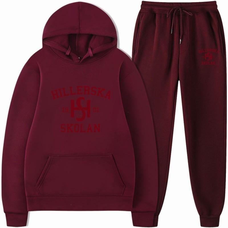 Young Royals Hillerska Skolan Hoodie - Casual Printed Pullover Teens