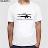 Высококачественная мужская повседневная уличная футболка Fn Fal Shirt Правая Рука Свободного Мира 308 Нато Британская Винтовка L1A1 Футболка