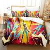 3D Cartoon H-Hi-Fi Rush Bedding Set, Teen and Adult Duvet Cover and Pillowcase Single/Double, Bedroom Decor, Gift