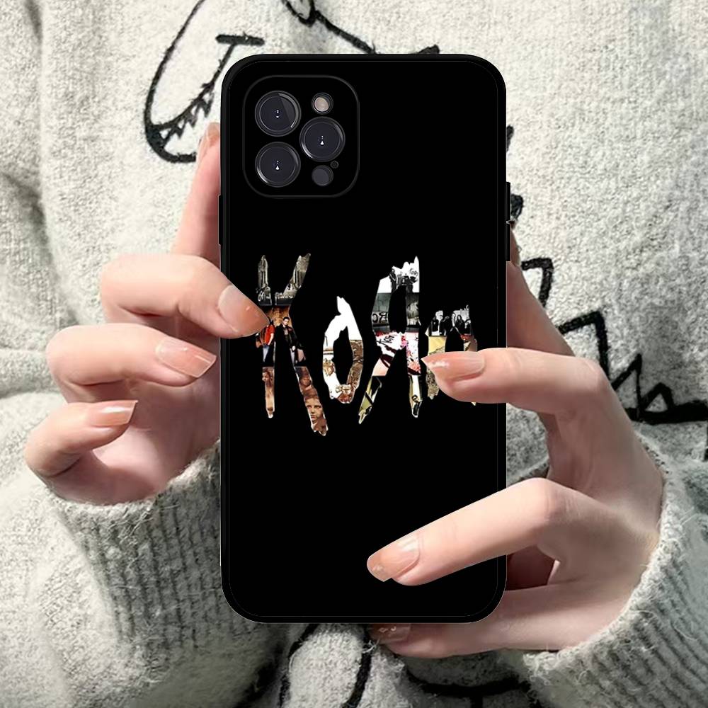 Rock Band K-Korn Phone Case For iPhone 16 15 14 13 12 Mini 11 Pro XS Max X XR SE 6 7 8 Plus Soft Silicone Cover