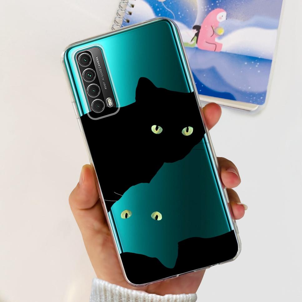 Для Huawei P smart 2021 Чехол Новый Дизайн Модный Принт Мягкий Силикон ТПУ Чехол Для Huawei P Smart 2021 PPA-LX1 Чехол для Телефона Fundas
