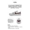 Nike Кроссовки для скейтборда Court Borough из синтетической кожи, низкие, белые, унисекс, FZ1024-100