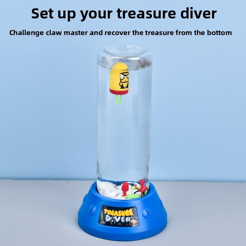 Underwater Claw Machine Toy With Plastic Material For Kids Logic Development And Parentchild Interaction