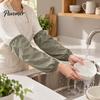 Reusable Sleeve Protectors for Cooking 2Pcs Waterproof Housework Sleeves, Kitchen Arm Elastic Cuff Oversleeves Water Resistant Sleeves Cleaning