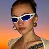 Jin Xiaozhong moon sunglasses new dancing hip hop sunglasses outdoor sports cycling glasses European and American Internet celebrities