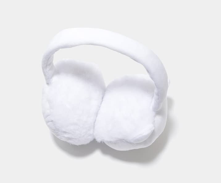 Callaway Теплые меховые наушники для холодной погоды для гольфа C22298203 FR Женские (В форме медведя, Подкладка) / 1030_Белый