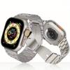Luxury Stainless Steel Strap For Apple Watch Band Ultra 2 49mm 45mm 41mm 40mm 44mm Watch Strap Metal Bracelet For Iwatch Series 9 8 7 6 5