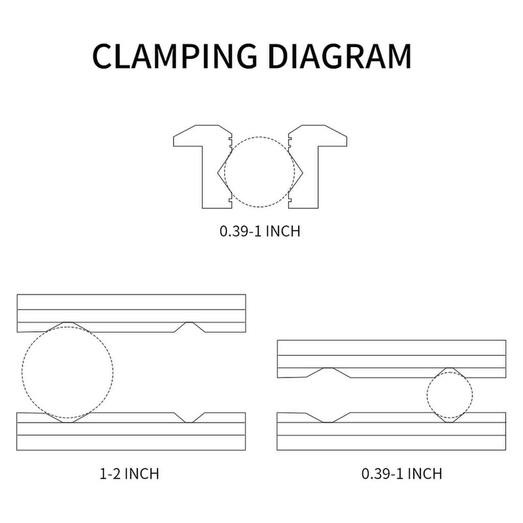 Защитный чехол для магнитных тисков 4-8'', защитный чехол для губок, алюминиевый сплав, ручные инструменты, V-образные защитные аксессуары для верстачных тисков