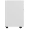 Mobile Cabinet White 45 x 38 x 54 cm Particleboard