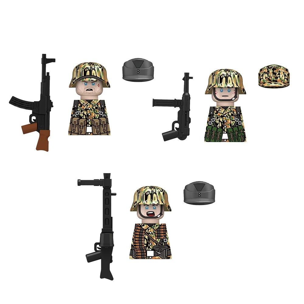 Военный Солдат Фигурка Строительный Блок Оружие Рейнджер Камуфляж Война во Вьетнаме US Special Forces KSK Медицинский Бандит Вор Игрушка Подарок