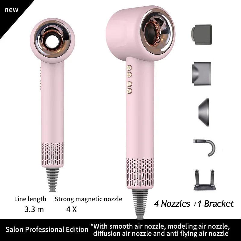 Super High Speed Hair Dryer Negative Ion Hair Care Quick Drying Leafless High Power Low Noise Constant Anion Electric Blow Dry