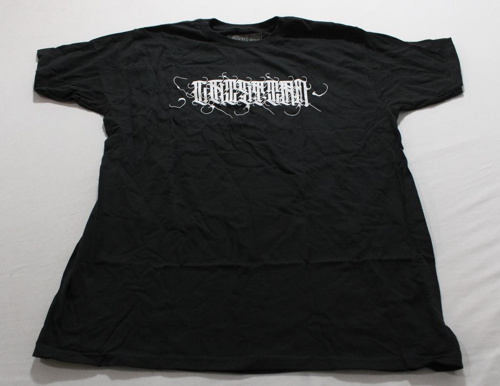 Chino Pacas Unisex Adult's Short Sleeve Cristian T-Shirt EJ3 Black Large NWT