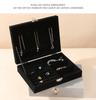 New High-End Jewelry Box with Buckle: Large Capacity Drawer for Necklace & Earrings