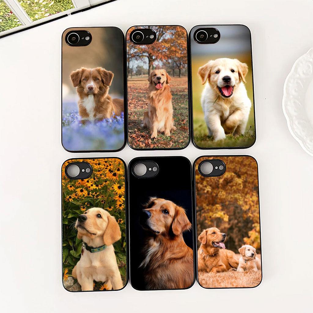 Golden Retriever Dog Phone Cover Soft Case for Samsung Galaxy S25 S24 S23 FE Ultra Plus S7 Edge S25+ S23+ A56 5G Casing