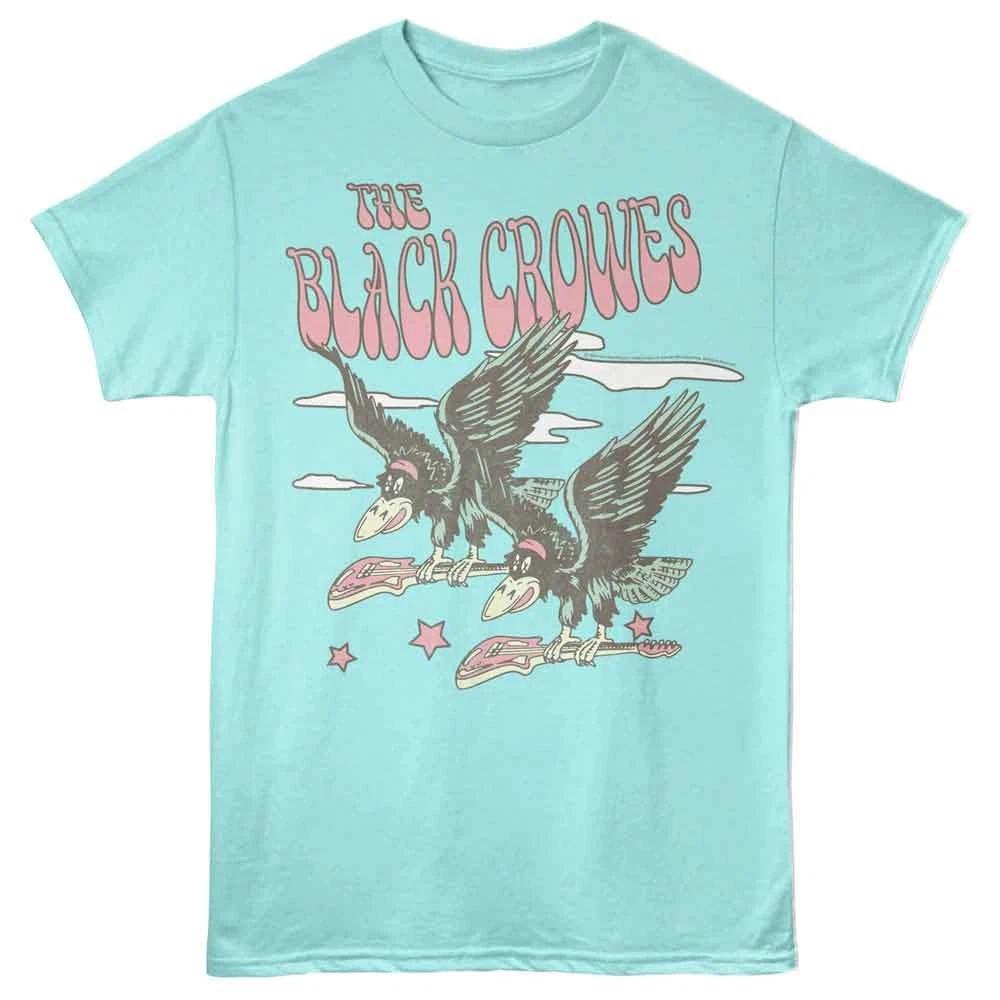 Black Crowes - Faded Double Fly - Хизер Унисекс Детская Футболка - Пюрист Блю