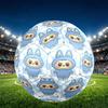Labubu Print Size 5 Soccer Ball, PU Wear Resistant Football for Match Training and Daily Practice, Birthday Gift for Soccer Fans