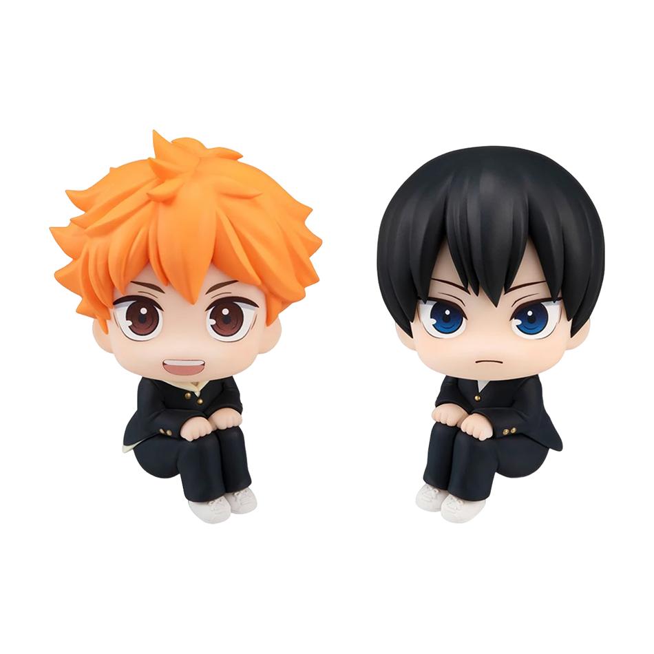 10 см 2 шт. Аниме Haikyuu Фигурка Хинаты Сёё Кагэямы Тобио Набор Фигурка Кукла Игрушка Машина Каваи Декорация Модель Игрушки Подарок ПВХ Безопасно для Детей