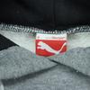 Puma Худи на молнии с длинным рукавом, серый, мужской, б/у
