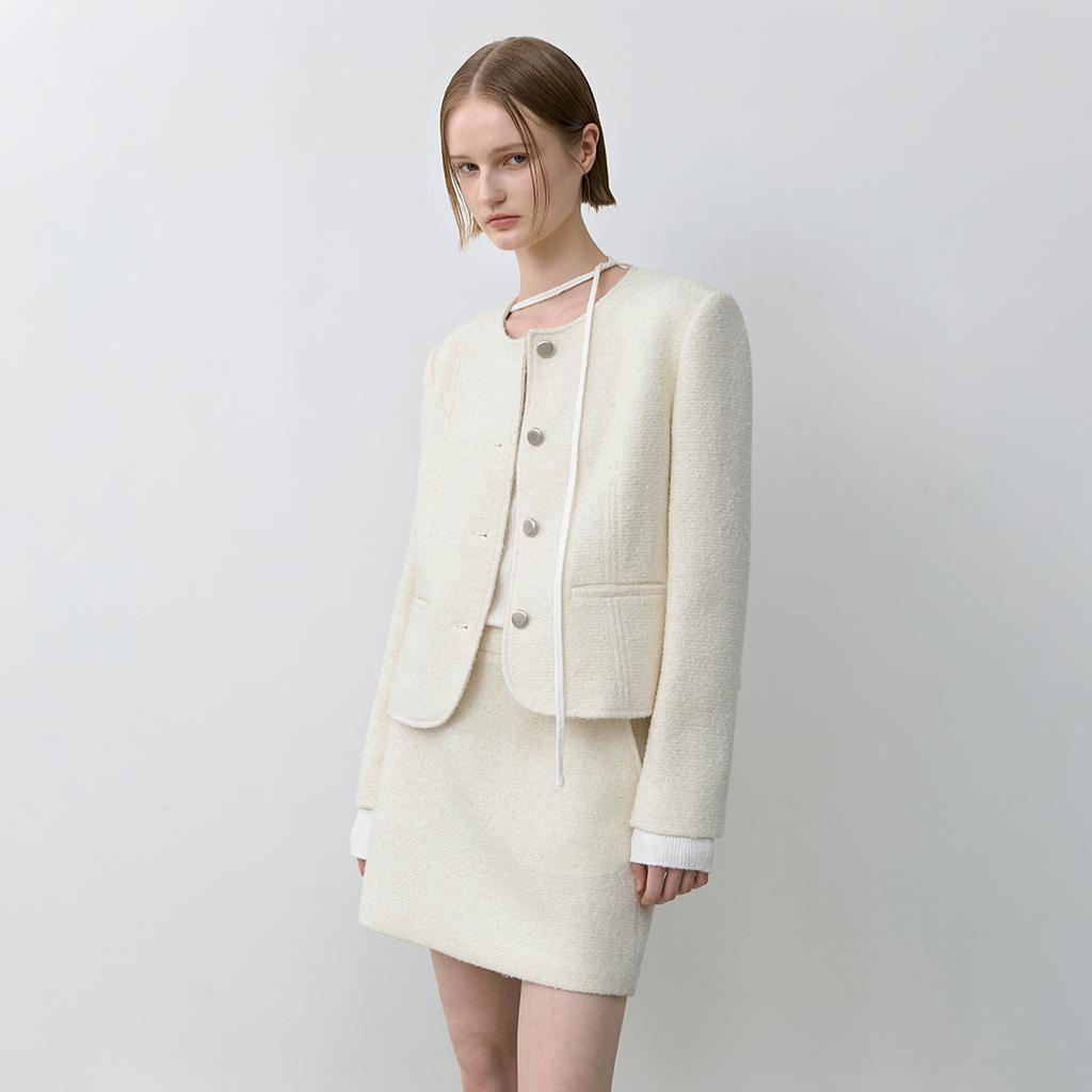 ATELIER NAIN Весенний комплект из букле - юбка(Sk-4998)