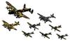 Pit Road World War II Royal Air Force Aircraft Set 1 1/700