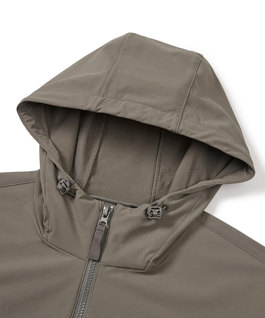 Куртка с капюшоном Snowpeak Apparel Lago (S24Fmtjk32) Темный хаки