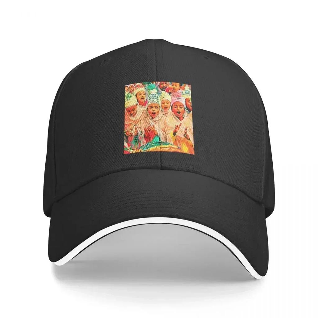Ethiopian timket Baseball Cap Sports Cap beach hat Uv Protection Solar Hat Women Beach Fashion Unisexs