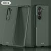 Роскошный ультратонкий приятный для кожи матовый чехол для Samsung Galaxy Z Fold 6 5 4 3 ZFold5, складной противоударный защитный чехол, жесткая задняя крышка